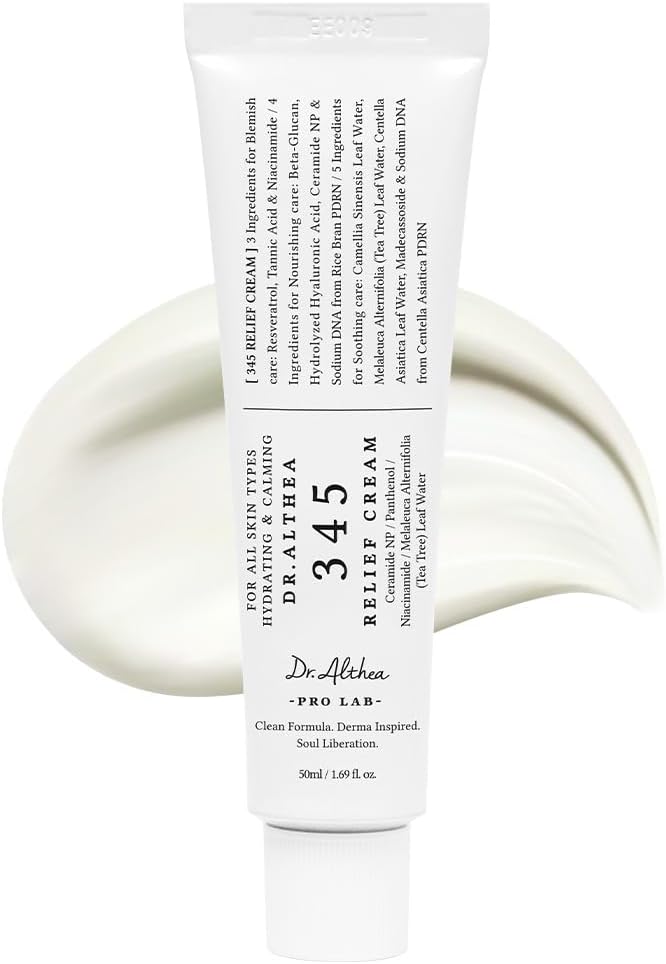 Dr.Althea 345 Relief Cream – Crema Viso Lenitiva Idratante Anti-Imperfezioni