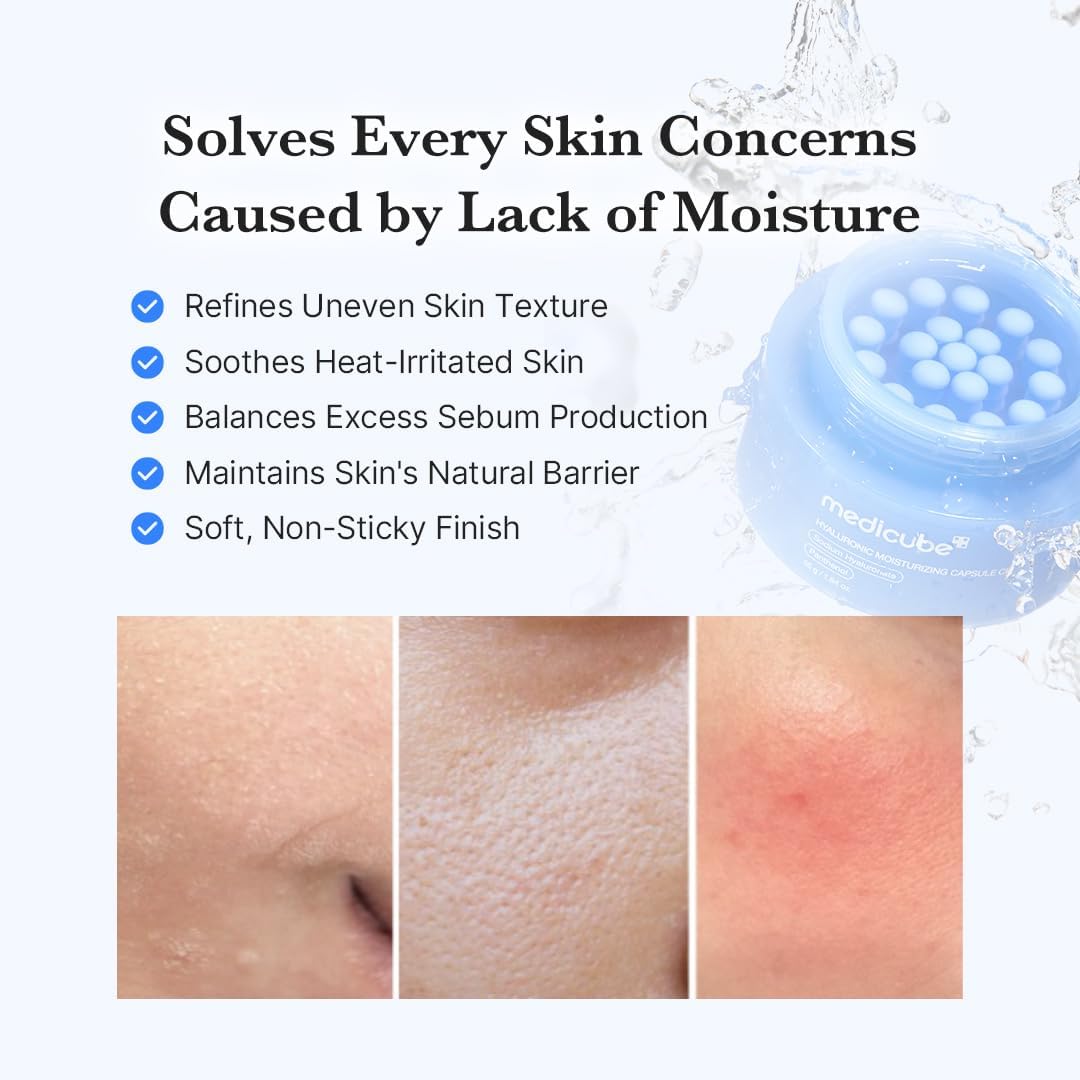 Medicube – Hyaluronic Moisturizing Capsule Cream | Crema Idratante K-Beauty