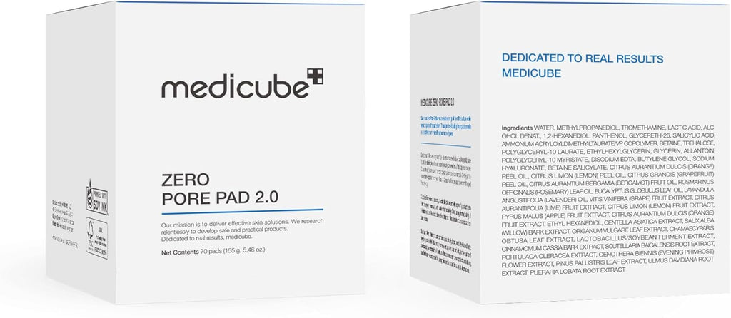 Medicube – Zero Pore Pad | Pad Esfolianti Pori K-Beauty