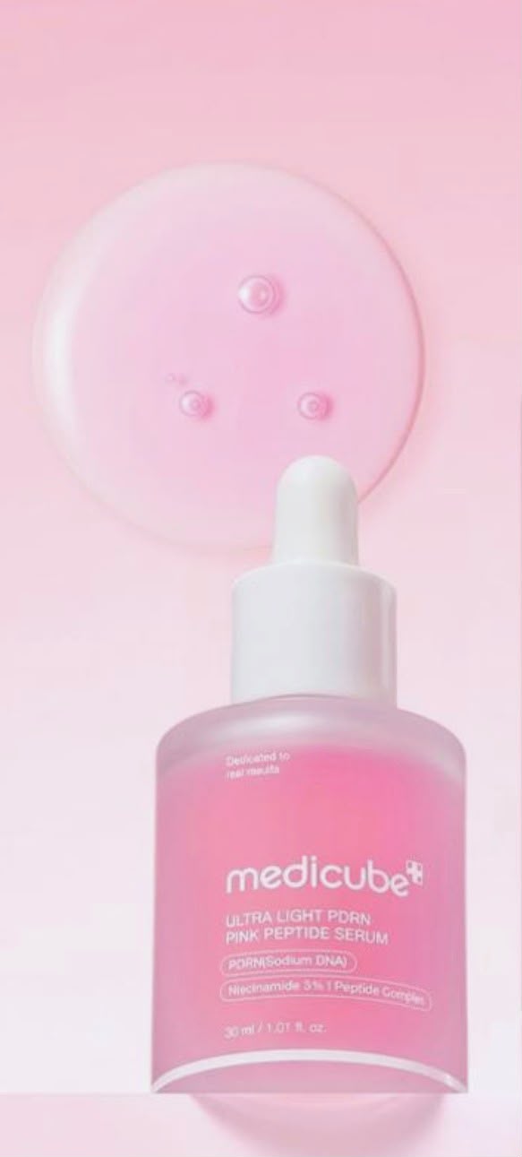 Medicube – Ultra Light PDRN Pink Peptide Serum | Siero Rigenerante K-Beauty