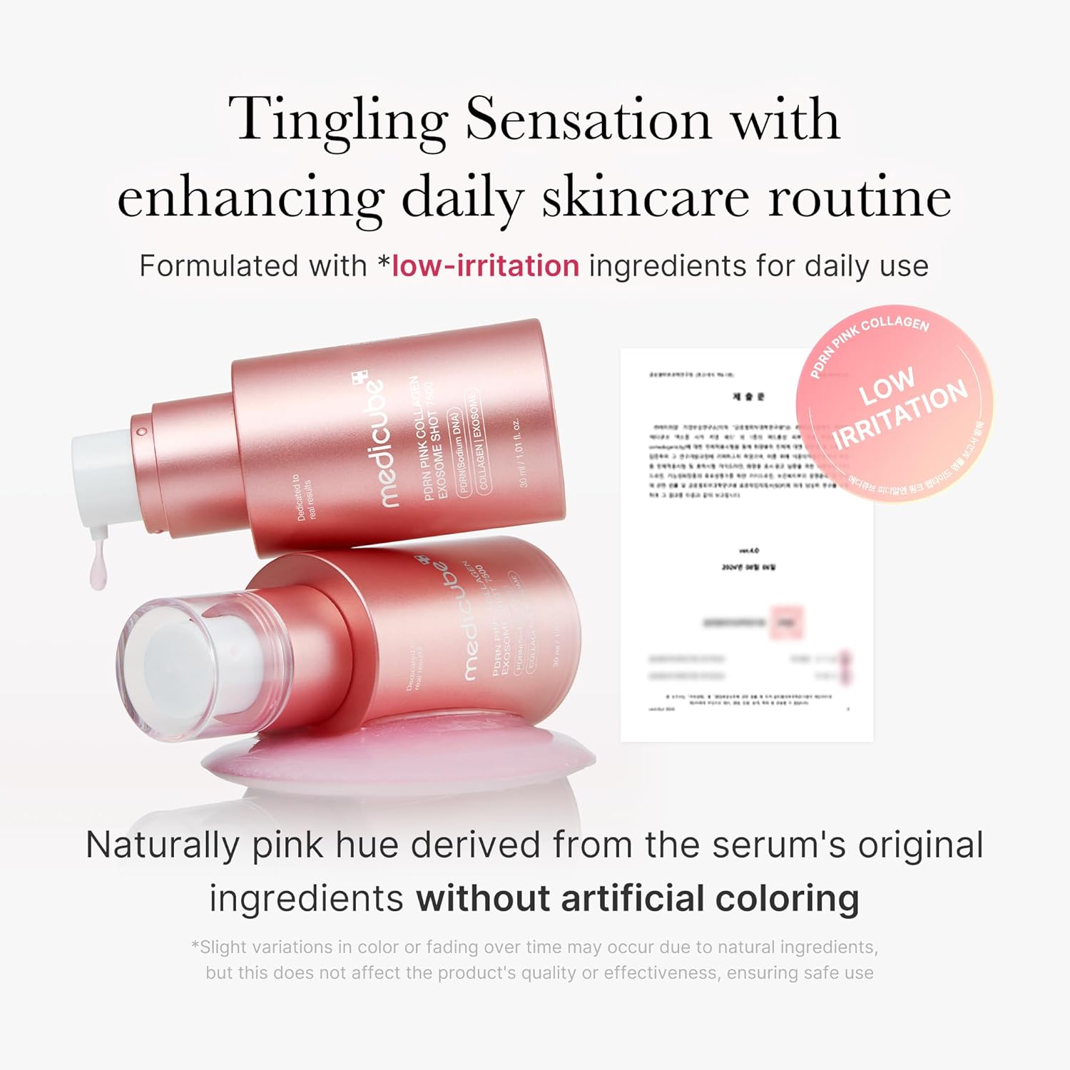 Medicube – PDRN Pink Collagen Exosome Shot Serum 7.500 PPM | Siero Anti-Age K-Beauty