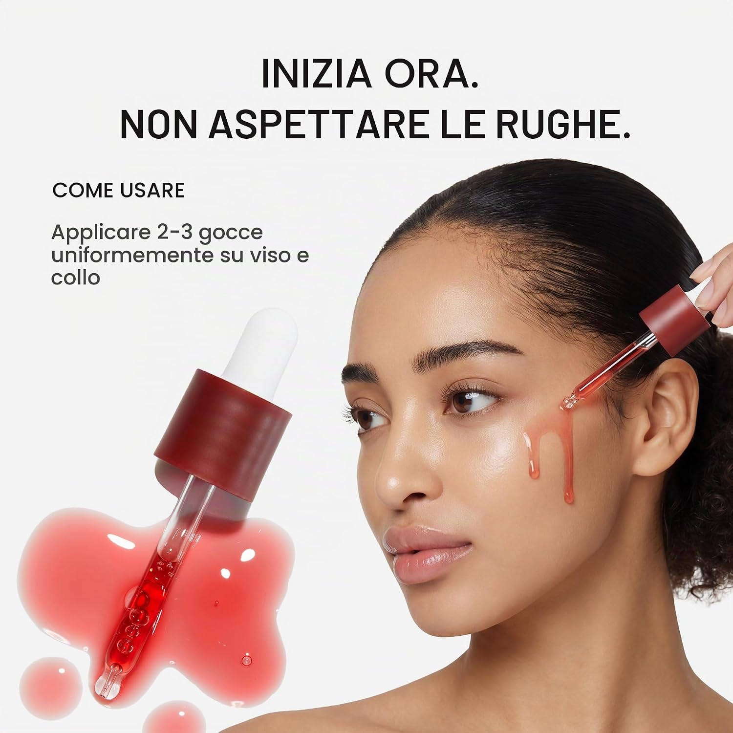 medicube NAD EGF Firming Serum for Face & Neck | Siero Anti-Età con Peptide & Collagene, Riduce Le Linee dell'Età, Migliora Elasticità & Pori, Skincare Coreana, 30ml