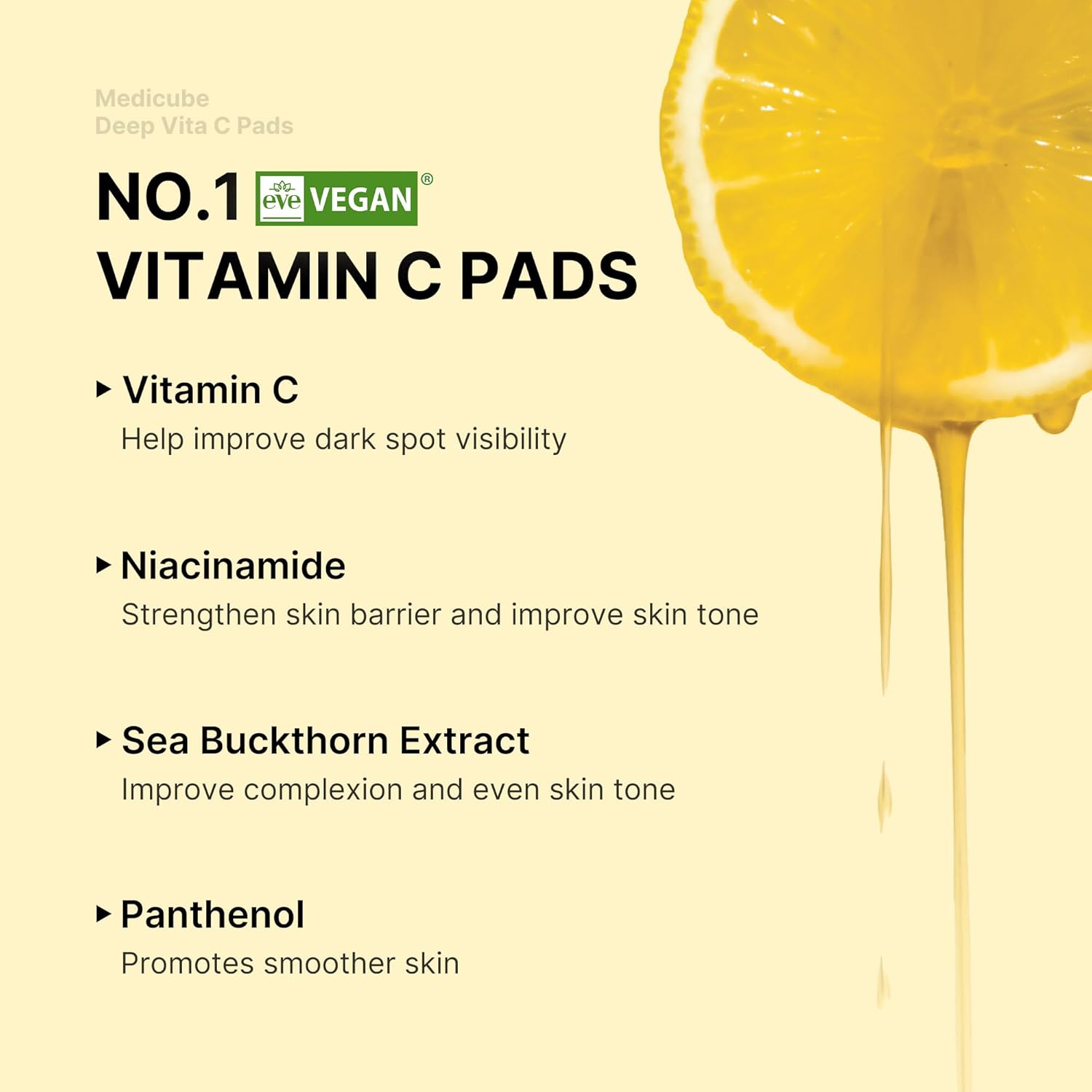 Medicube – Deep Vita C Pad | Pad alla Vitamina C K-Beauty
