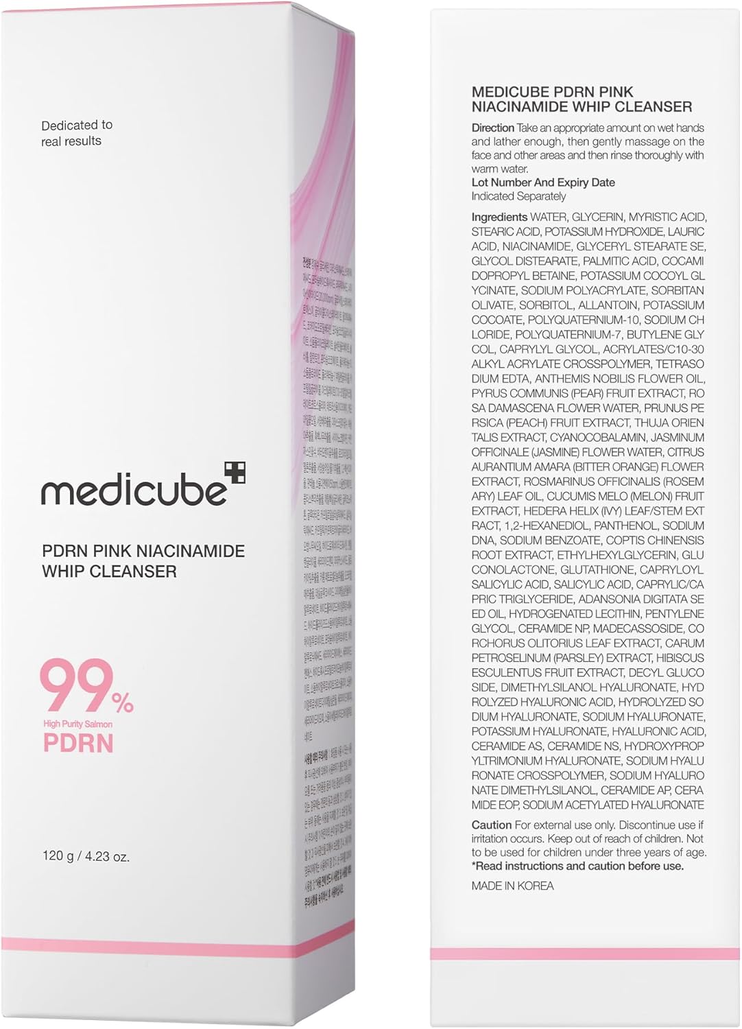 Medicube – PDRN Whip Cream | detergente viso K-Beauty