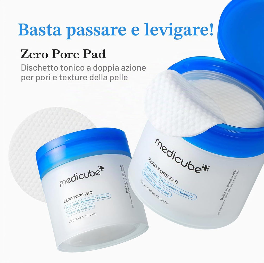 Medicube – Zero Pore Pad | Pad Esfolianti Pori K-Beauty