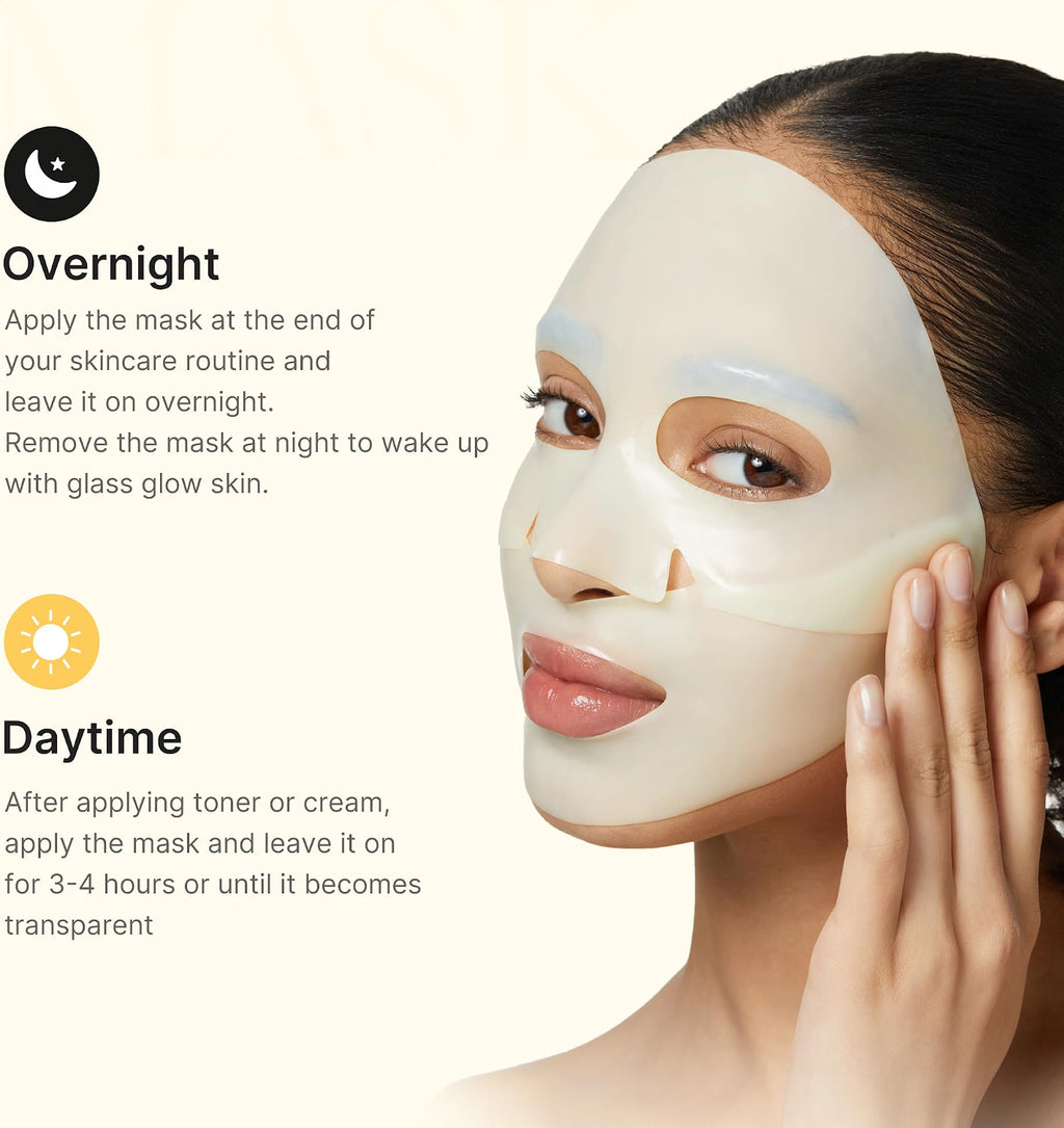 1 pezzo di Maschera Gel Notte Acido Kojico & Curcuma — Glass Skin Overnight Mask