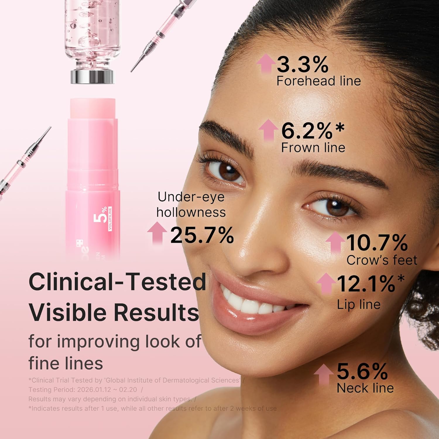 medicube PDRN Pink Collagen Volume Multi Balm Stick | PDRN, NAD e Collagene, Balsamo Multiuso Stick per Viso, Occhi & Collo, Effetto Volumizzante e Rassodante, Skincare Coreana