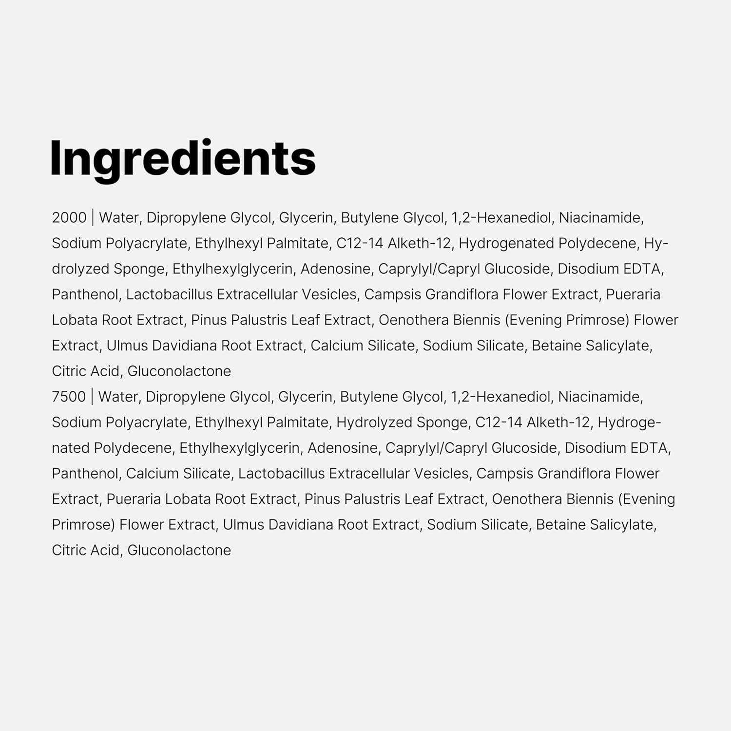Medicube – Zero Shot 2000 PPM Spicule Facial Serum | Siero Viso K-Beauty