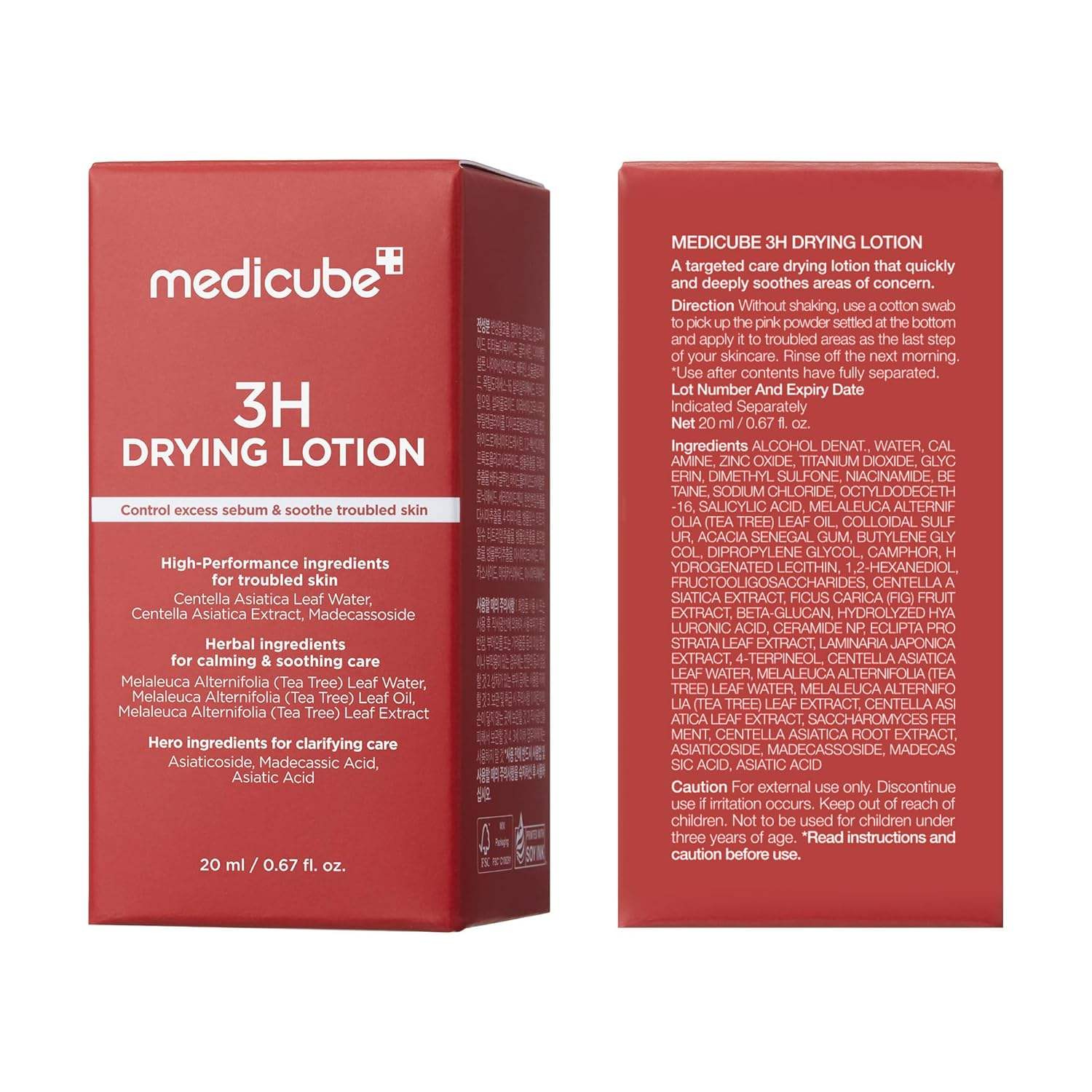 Medicube – 3H Overnight Drying Lotion | Trattamento Anti-Brufoli K-Beauty