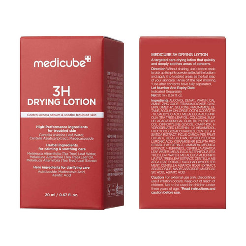 Medicube – 3H Overnight Drying Lotion | Trattamento Anti-Brufoli K-Beauty