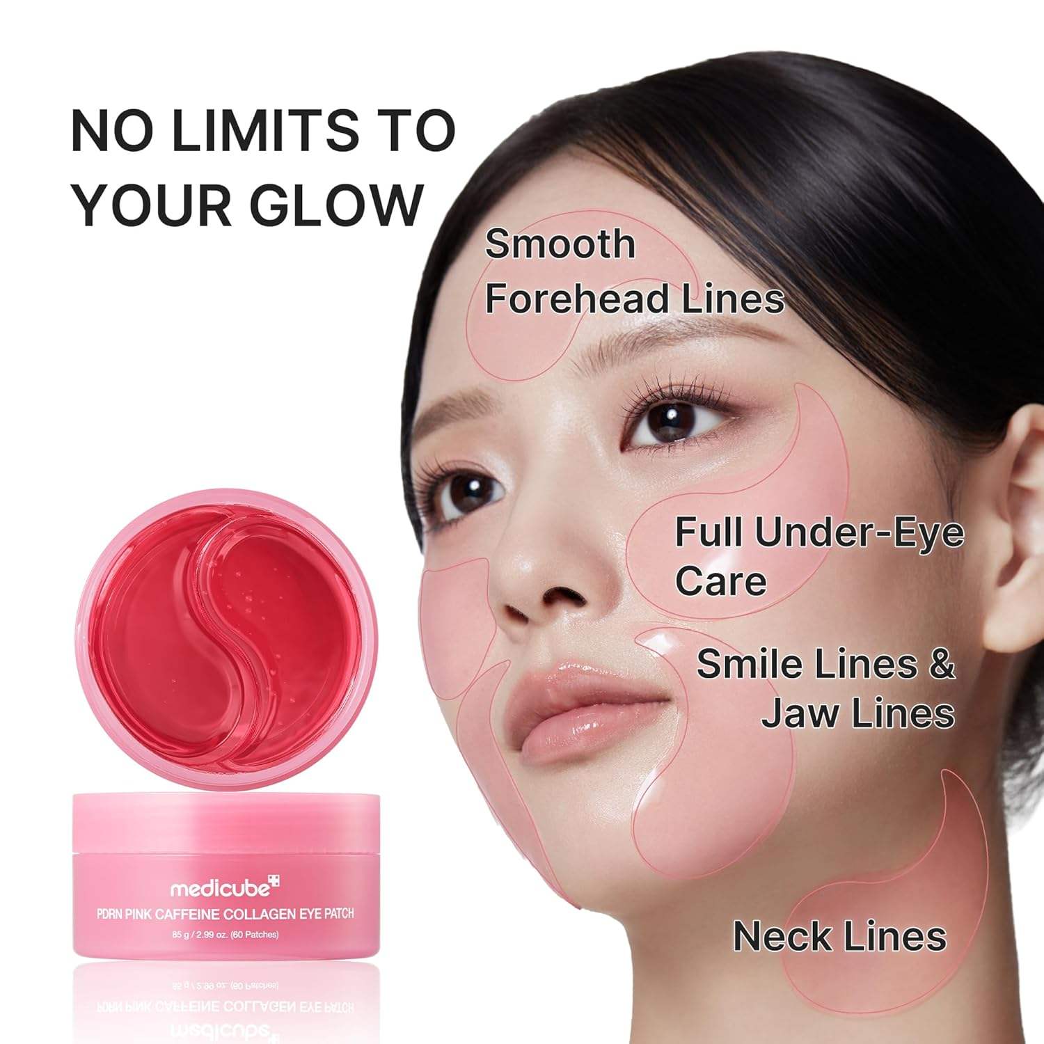 Medicube – PDRN Collagen Eye Patch | Patch Contorno Occhi K-Beauty