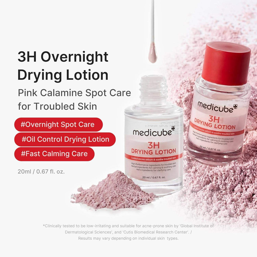 Medicube – 3H Overnight Drying Lotion | Trattamento Anti-Brufoli K-Beauty