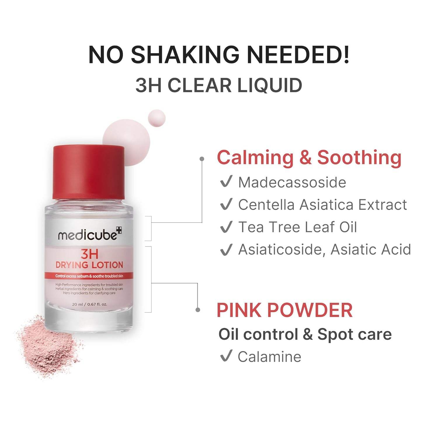 Medicube – 3H Overnight Drying Lotion | Trattamento Anti-Brufoli K-Beauty