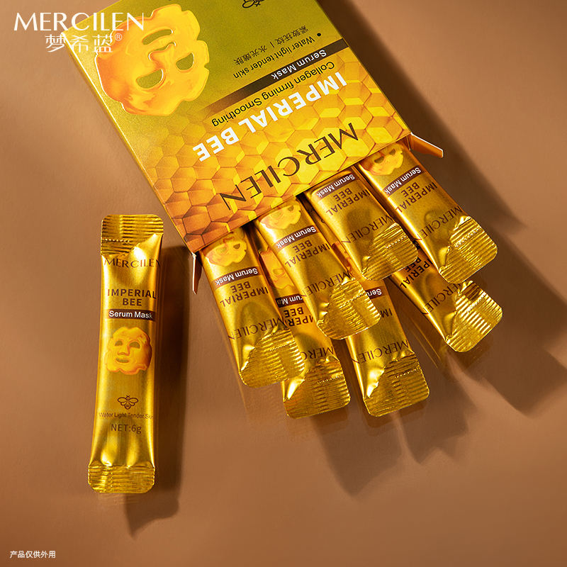 Siero viso Marcilen Essenza Rassodante Antirughe con propoli, texture leggera e applicatore, per migliorare elasticità e ridurre le rughe