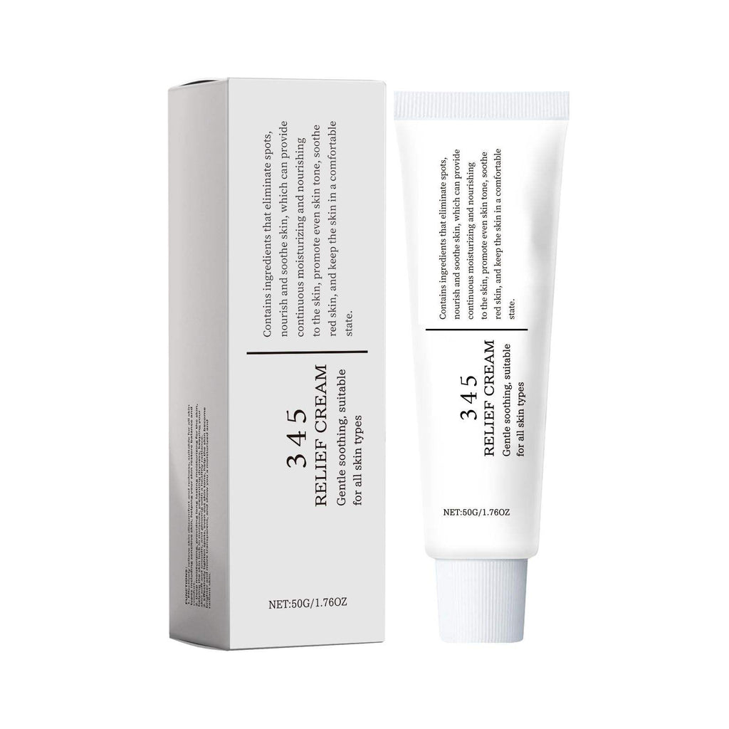 Crema viso lenitiva e idratante MG store, prodotto vegano di skincare coreana, con texture cremosa e ingredienti naturali