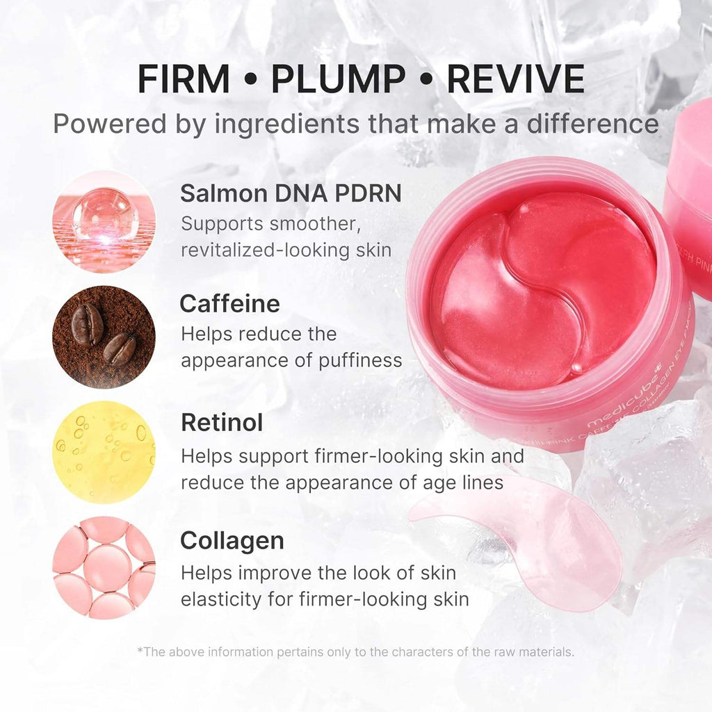 Medicube – PDRN Collagen Eye Patch | Patch Contorno Occhi K-Beauty