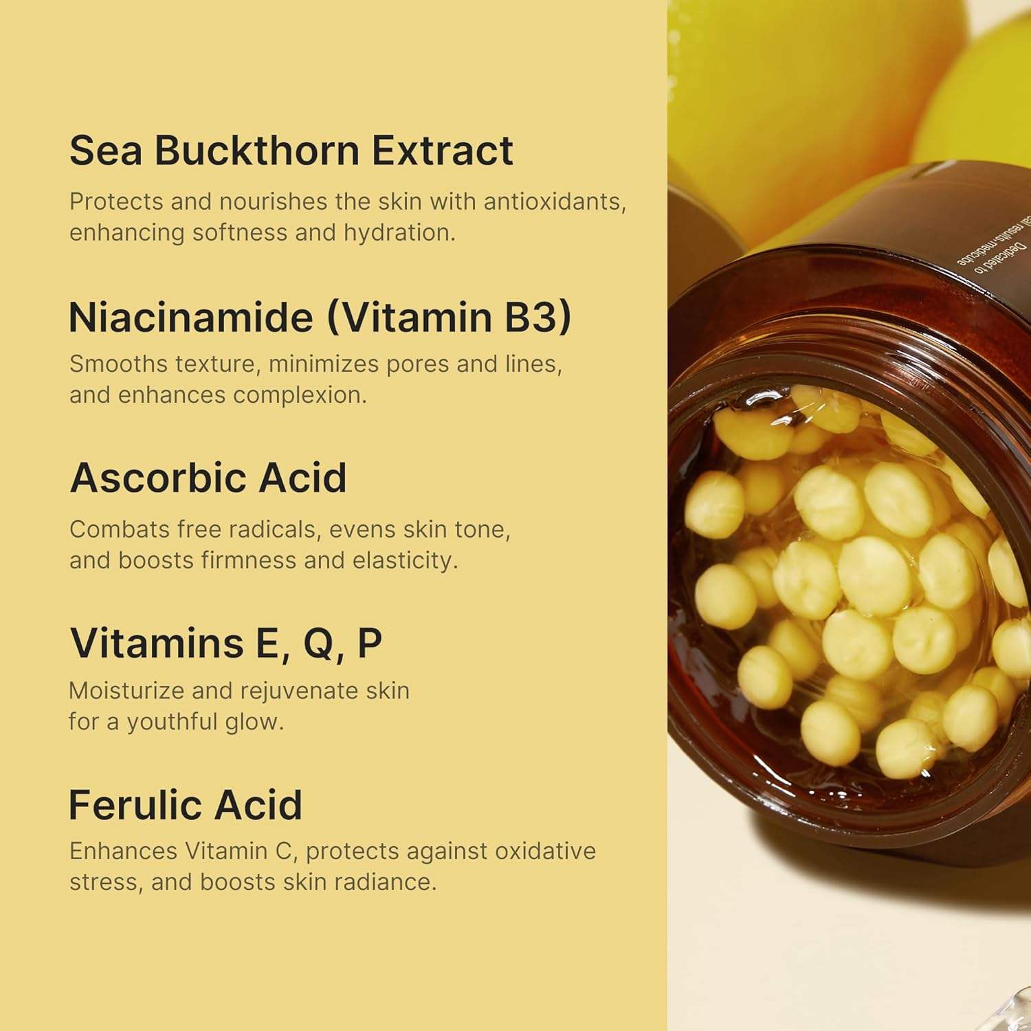 Crema viso Medicube Deep Vita C Capsule, crema idratante e rivitalizzante con vitamina C, in confezione compatta e moderna