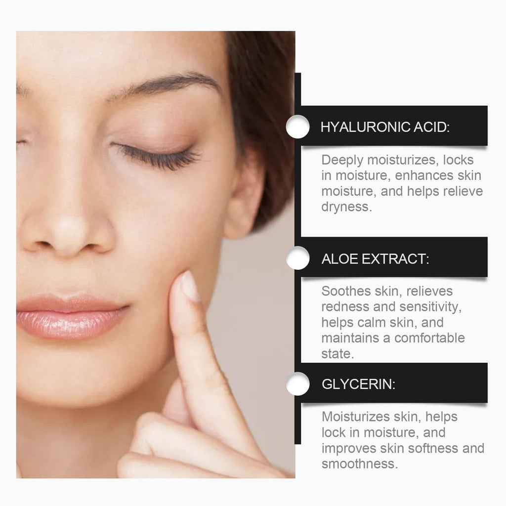 Crema viso lenitiva e idratante vegana di skincare coreana MG store, contenente ingredienti naturali per la cura quotidiana della pelle