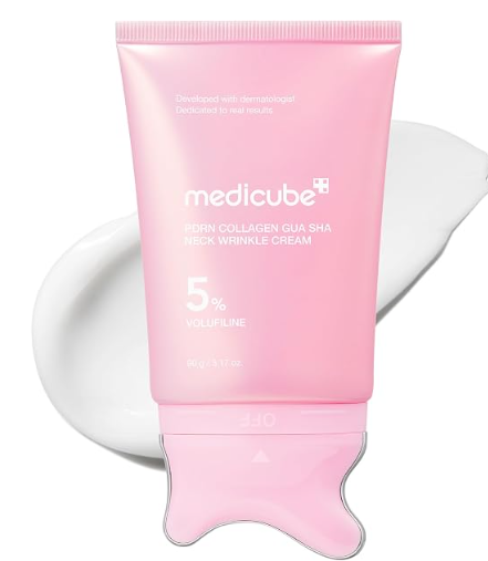 Medicube PDRN Collagen Gua Sha Neck & Contour Cream — Rassodante Anti-Rughe